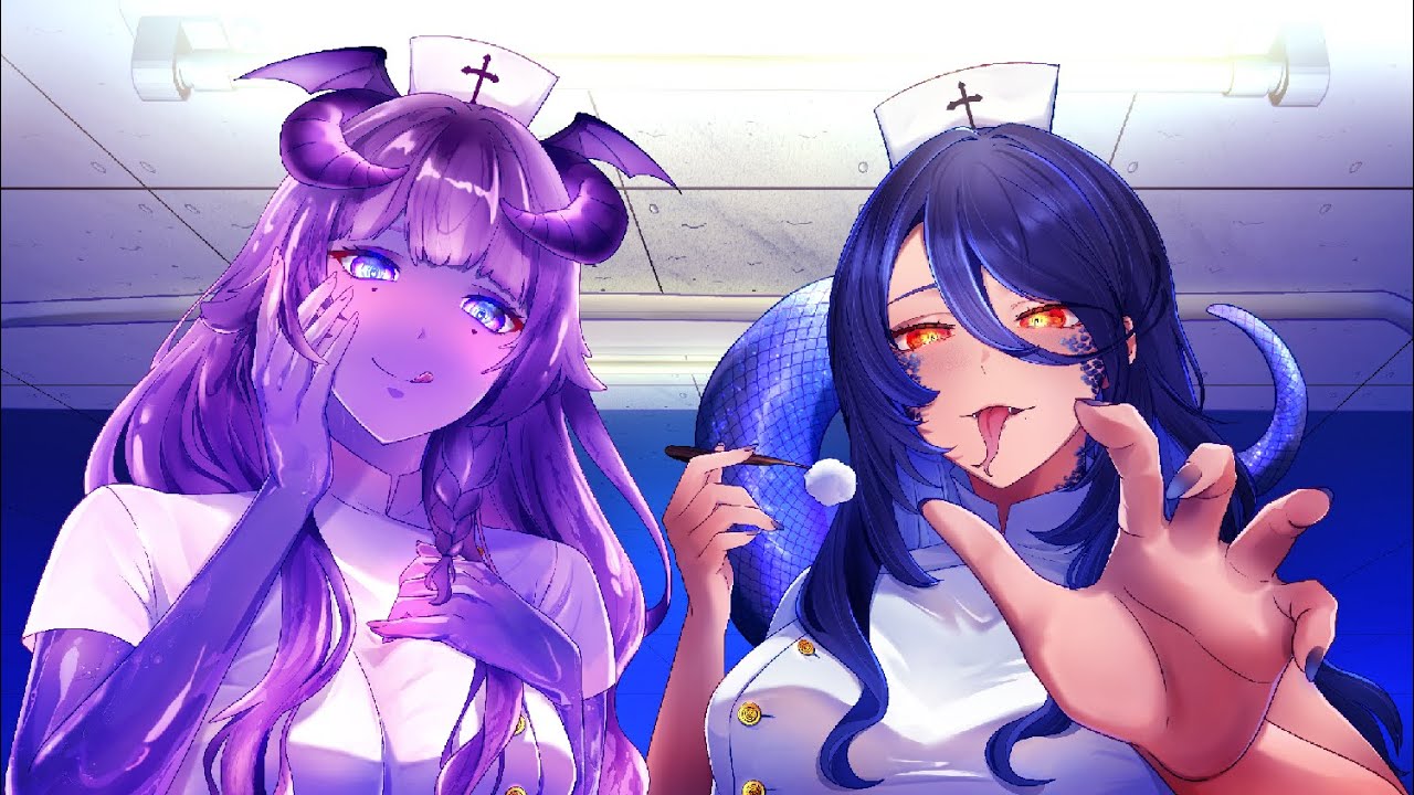 ROLEPLAY ASMR: Deux monster girls t'examinent en profondeur 🫧🐍- Collab avec Milky @Lysandre.mp3