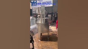 Nồi khuấy 200l - Máy khuấy 200l -  Địa chỉ đặt mua Nồi nấu cánh khuấy inox giá rẻ tại xưởng