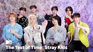 Stray Kids Take the 'Test of Time' Challenge! ⏱ MTV