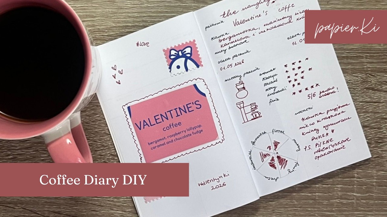 Zrób ze mną dziennik do kawki!