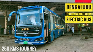 Ksrtc Electric Bus Journey To Chikkamagaluru: A Superfast Journey