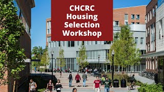 CHCRC Housing Workshop 2023