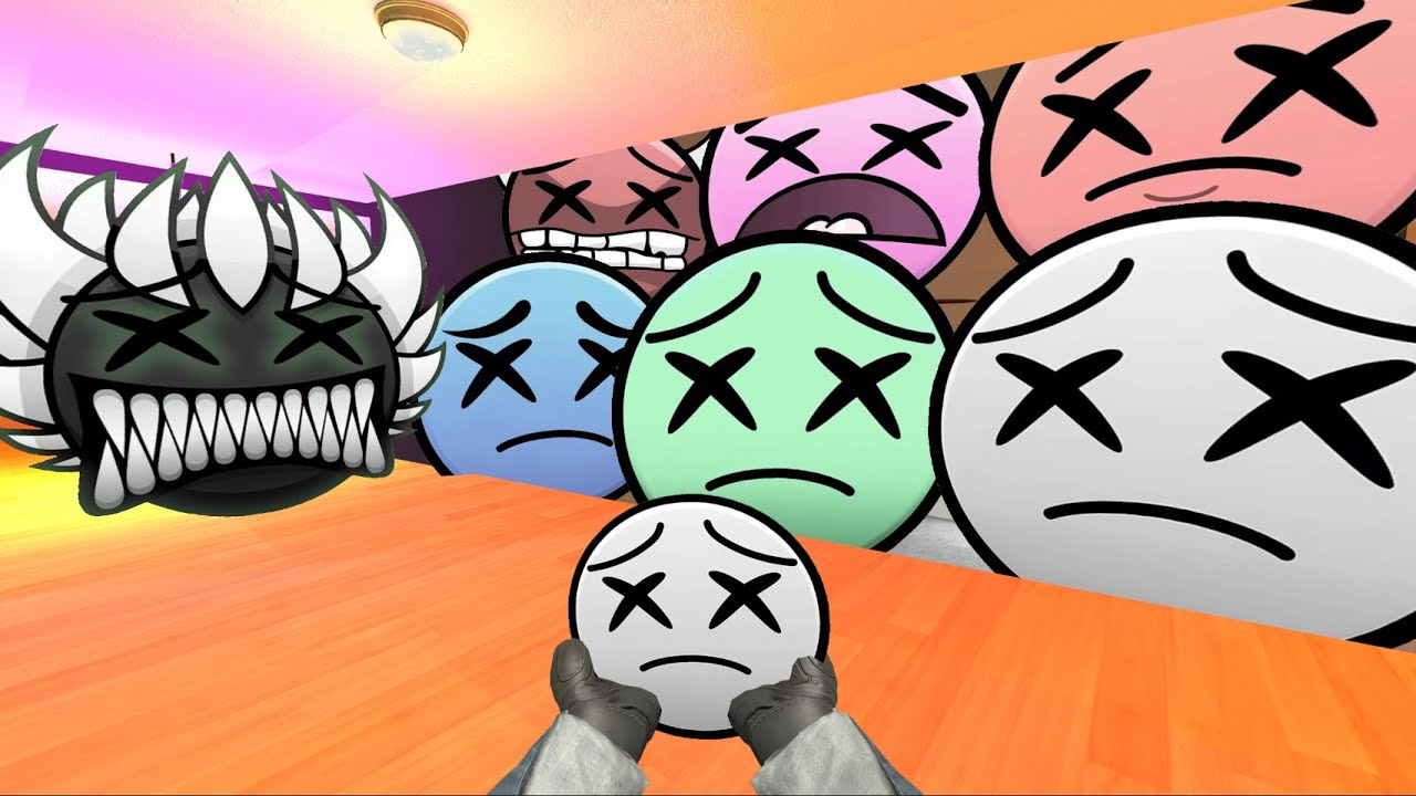 Saving DeathFace From Geometry Dash Emoji 