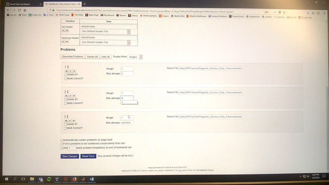 How to assign homework picture