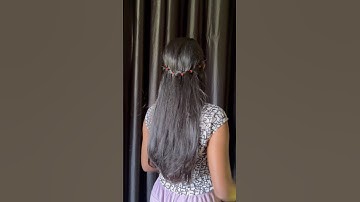 Try This Hairstyle With Lehenga😍 #hairstyle #viralhack #viralvideo #diyhairstyle #shots