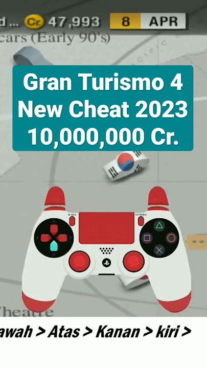 Ultimate Cheats for use with Gran Turismo 4 - Sony Playstation 2 - LastDodo