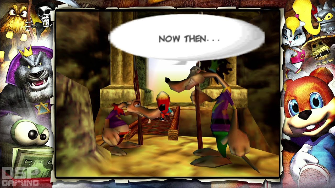 Conker's Bad Fur Day HD playthrough pt10 Sliced and Diced/Temple Run