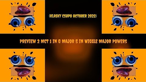 Preview 2 MCT 1 in G Major 5 in Wiggle Major Powers
