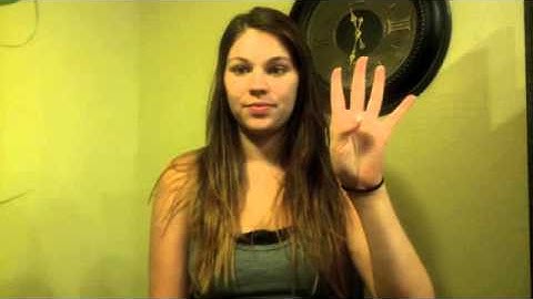 ASL 102 Lesson 5 Video 1
