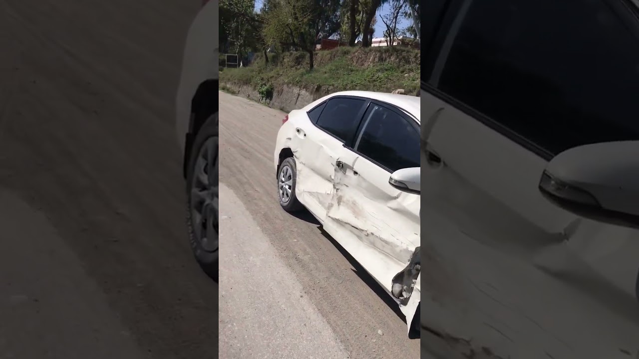 Accident at taxila road