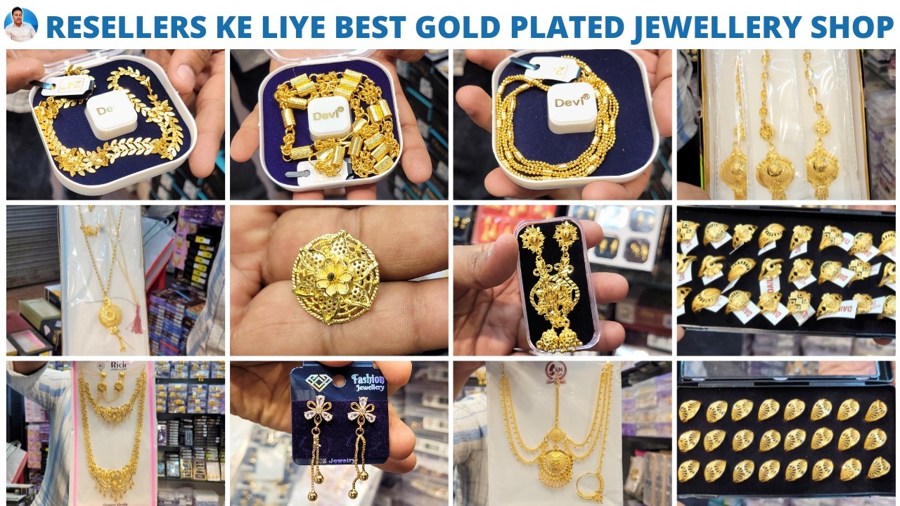Shaadi Collection Special 💍 Gold Plated Jewellery Wholesale in Kolkata | Resellers Ke Liye Best Shop