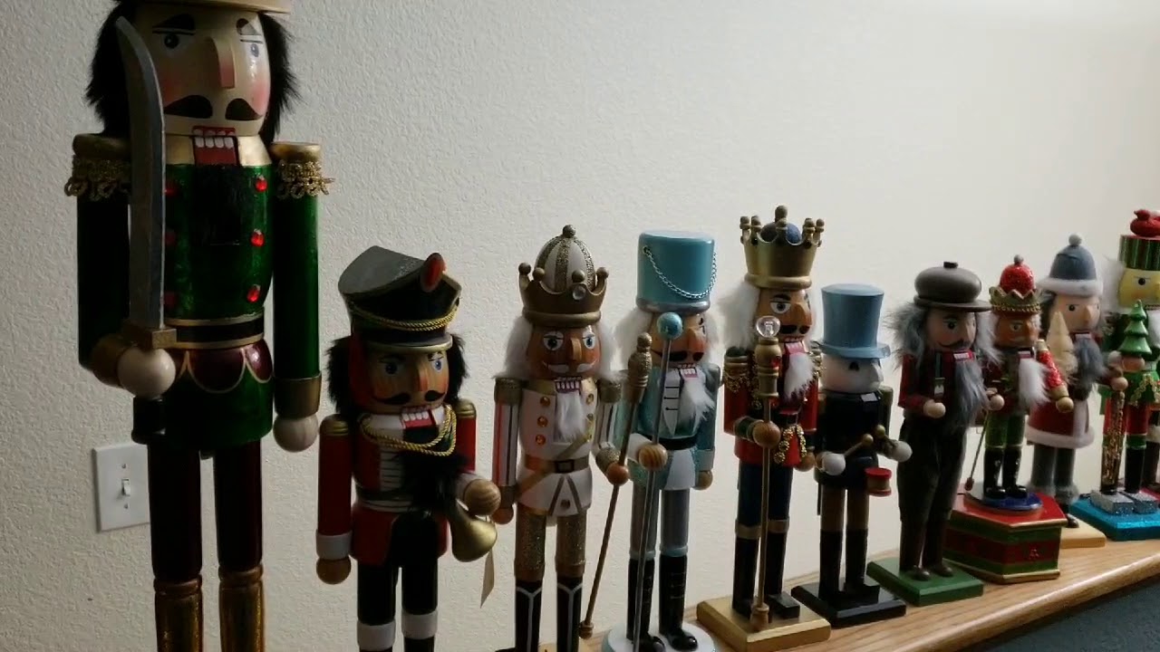My Nutcracker's Collection Part One YouTube