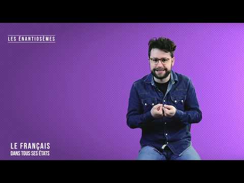 LES ÉNANTIOSÉMES. Capsule pédagogique de grammaire