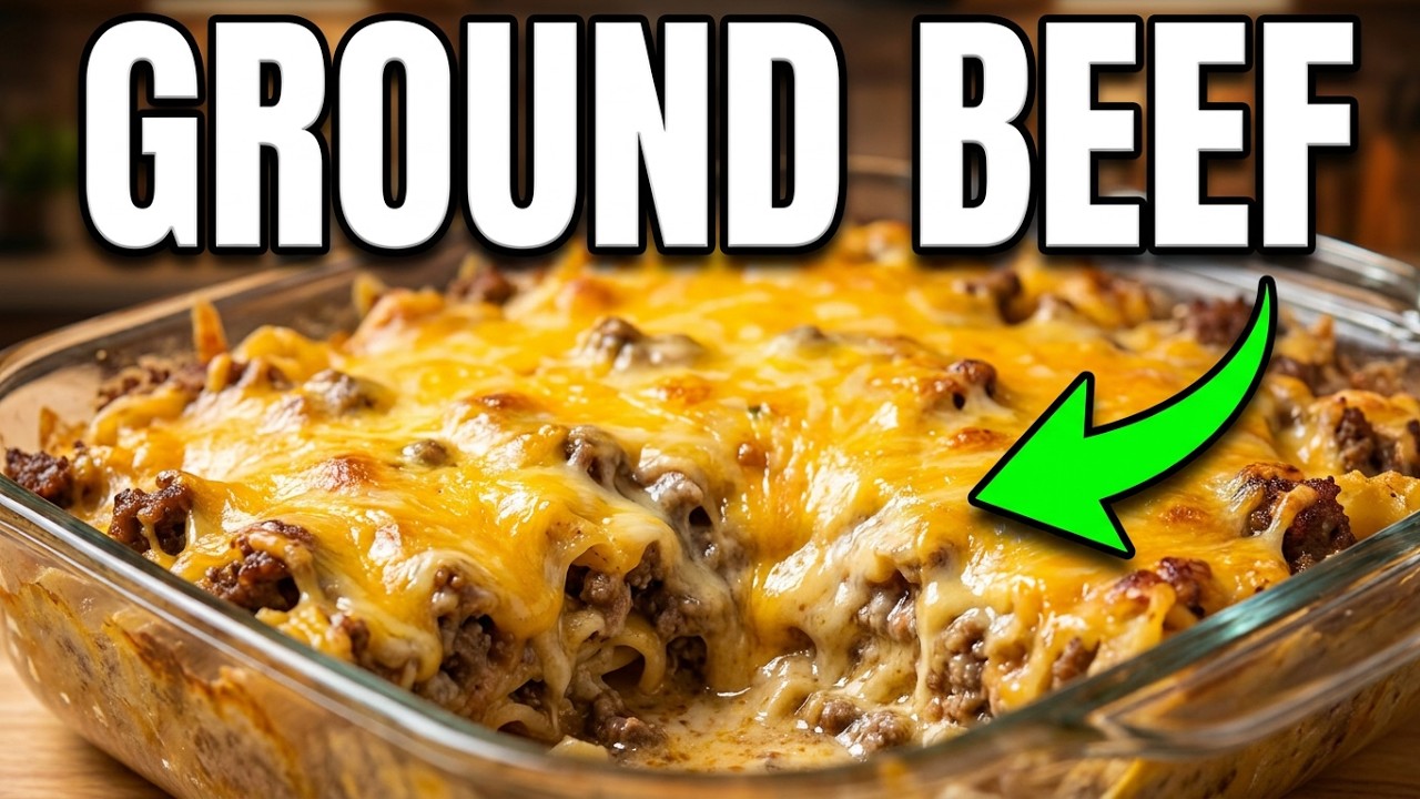 Ground Beef Casserole / Ground Beef Casserole Recipe YouTube