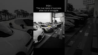 The true taste of success after lot of struggle.#millionaire #discipline #mindset