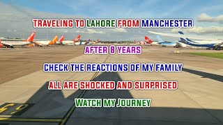 A surprise visit to Lahore from UK after 8 years | check the reaction of my family || Shocked ||