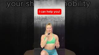 Stiff shoulders with zero range?  #flexibilitytraining #shoulderflexibility #shouldermobility