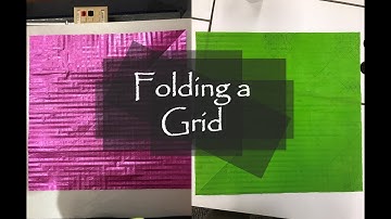 How to Fold a Grid for Origami