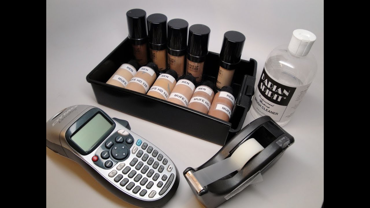 Makeup Artist Kit Depotting, so Satisfying…. #satisfyingmakeup #depott, depotting makeup