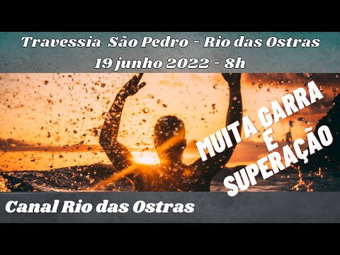 Travessia São Pedro - Praia do Centro em Rio das Ostras em 19 de junho 2022. Canal Rio das Ostras.