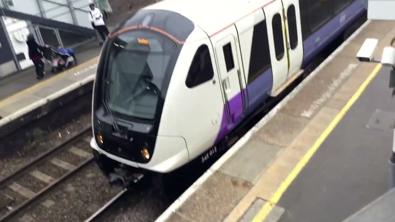 EL Class 345 345012 From Liverpool Street To Forest Gate
