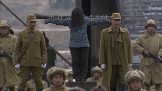 AntiJapanese Film|Japanese army publicly executes a female soldier,but a boy heroically rescues