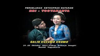 Kethoprak Mataram RRI Yogyakarta Lakon Galih Kusumo Kromo