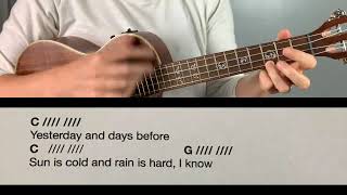 Have You Ever Seen the Rain: CCR Ukulele Play-Along Have You Ever Seen the Rain: CCR Ukulele Play-Along