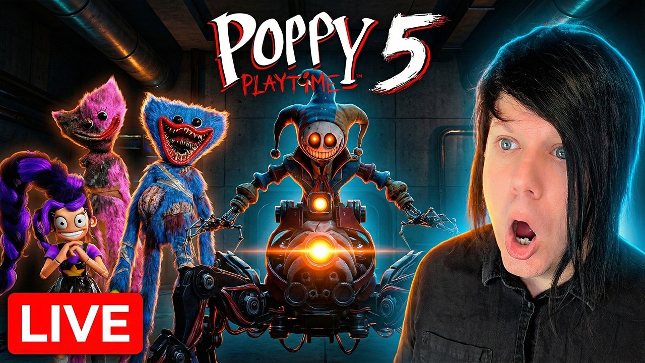 POPPY PLAYTIME CHAPTER 5 LIVE