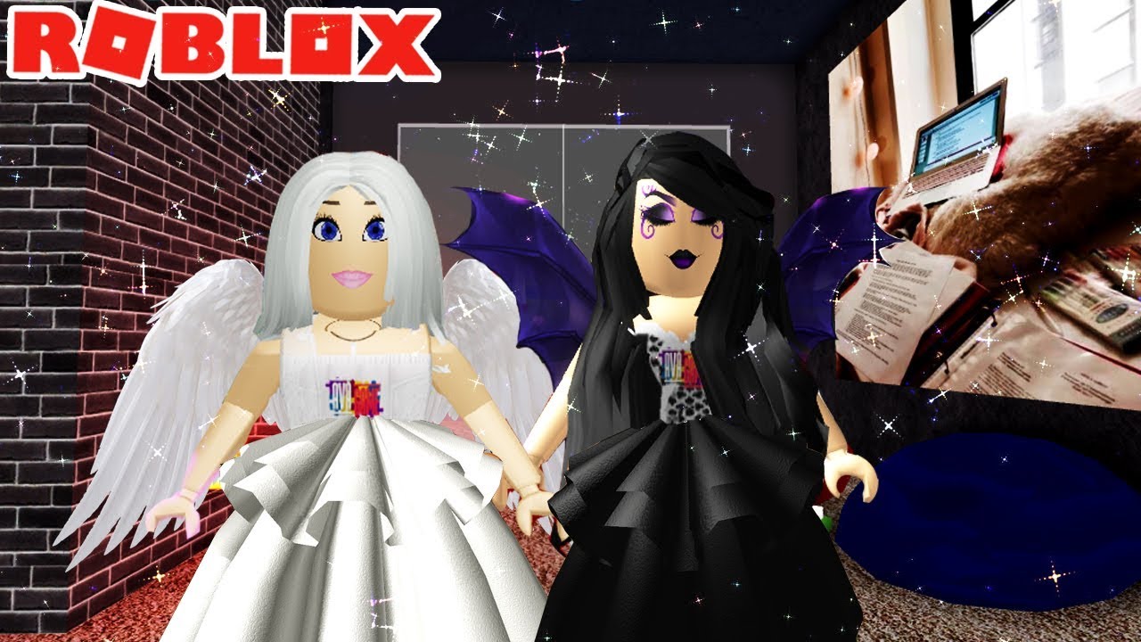 นางฟ าแห งความม ด ก บนางฟ าแห งแสงสว าง Roblox Royale High School Youtube - ช ว ตของนางฟ า roblox fairy cove