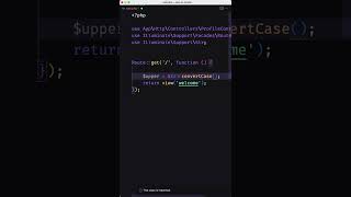 Laravel new to 10.21 String ConvertCase() Method #short #shorts