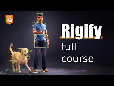 EASY Rigging with Blender Rigify: a Full Course