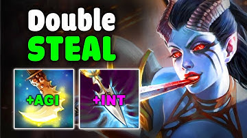 Double Attributes Steal | Dota 2 Ability Draft