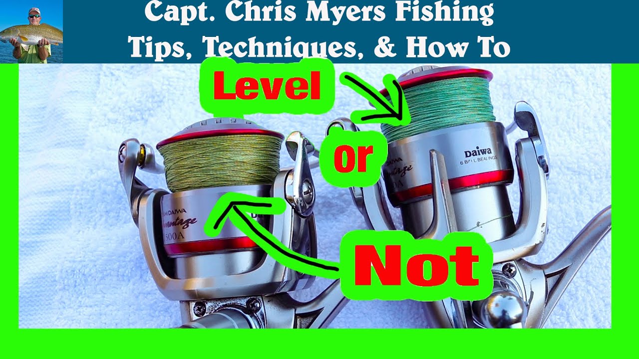 This Is The Amount Of Braided Line You Need On Your Spinning Reel 