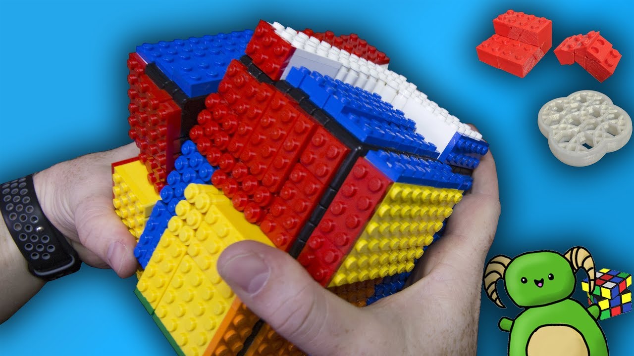 Worlds Largest Lego Cube 11x11x11 By Ogre Cubes Youtube