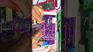China pcb  solar inverter gate drive volts testing