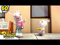The rabbids go classy   rabbids invasion  1h new compilation  cartoon for kids