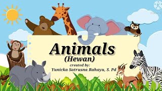 Materi Pembelajaran Bahasa Inggris | Kelas 3 SD/MI - Semester Ganjil : 'Animal's' (Hewan). Materi Pembelajaran Bahasa Inggris | Kelas 3 SD/MI - Semester Ganjil : 'Animal's' (Hewan).