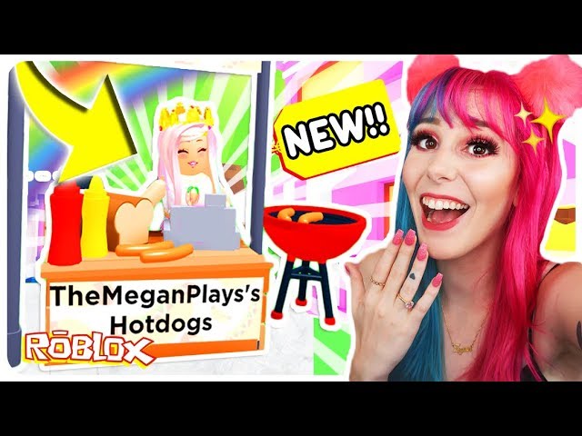 Adopt Me Brand New Update New Hot Dog Stand In Adopt Me Roblox