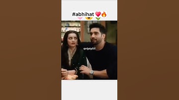 their chemistry is on fire 🔥 #chahatpandey #abhishekmalik  #saasbahuaurswaad