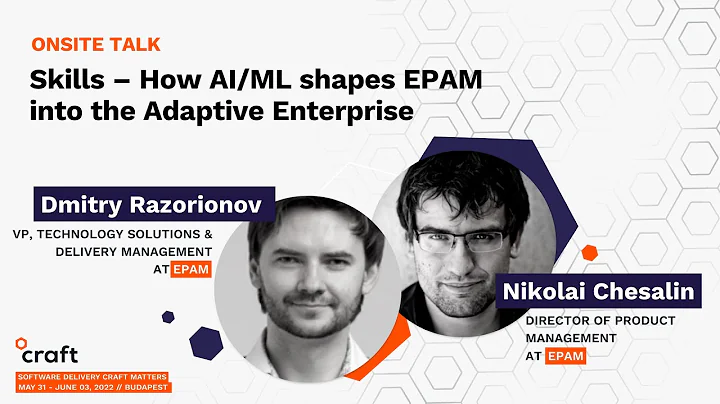 How AI/ML shapes EPAM into the Adaptive Enterprise...