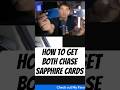 💳Chase Sapphire Hack: Get BOTH Cards (Easy!)💳