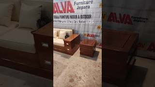 kursi sudut minimalis modern box jati perhutani tua             wa 08970007007 #kursitamuminimalis