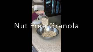60 Second Nut Free Granola #shorts
This 60 Second Nut Free Granola #shorts video gives you a quick version of how I make this healthy, nut free granola. I have included the link for my Nut Free Granola video below as well as the recipe. Enjoy!
Like & Subscribe for more baking and cooking goodness
https://www.youtube.com/channel/UCBaYlSlmoJT3fw4-e89VFqw?view_as=subscriber
Let’s connect:
Website - https://www.simply-wendy.com
Instagram - https://instagram.com/wendykernmurphy/
Twitter - https://twitter.com/wendykernmurphy
Nut Free Granola
https://youtu.be/FG9TqRP23vo
Nut Free Granola
Ingredients:
5 cups rolled oats (I use organic certified gluten-free oats for gluten-free granola)
1 teaspoon fine-grain sea salt (if you’re using standard table salt, scale back to ¾ teaspoon)
2 teaspoons cinnamon
½ cup melted coconut oil
½ cup honey
1 teaspoon vanilla extract
⅔ cup organic dried fruit, chopped if large (1 used 1/3 cup dried cranberries and 1/3 cup dried cherries )
2/3 cup organic coconut flakes
Totally optional additional mix-ins: 3/4 cup chocolate chips ( I make a separate batch for this and omit the dried fruit.
Instructions:
Preheat oven to 325 degrees and line a large, rimmed baking sheet with parchment paper. In a large mixing bowl, combine the oats, nuts, salt and cinnamon. Stir to blend.
Pour in the coconut oil, honey and vanilla. Mix well, until every oat and nut is lightly coated. Pour the granola onto your prepared pan and use a large spoon to spread it in an even layer. Bake until golden, about 21 to 23 minutes, stirring halfway. The granola will further crisp up as it cools.
Let the granola cool completely, undisturbed, before breaking it into pieces and stirring in the dried fruit (and totally optional chocolate chips).
#granola
#nutfree
#shorts 60 Second Nut Free Granola #shorts