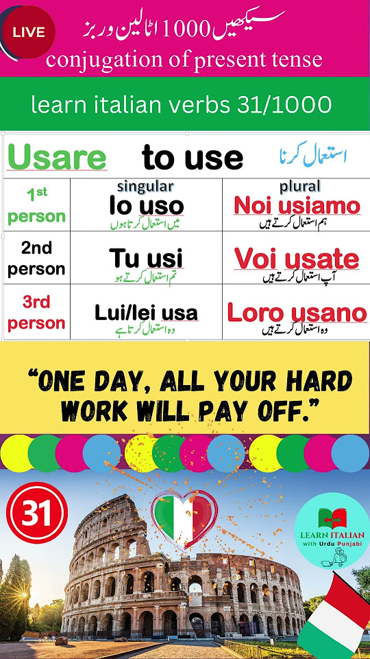 learn-italian-verb-usare-present-tense-conjugation-youtube