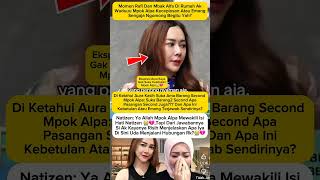 Rafi Ahmad Dan Mpok Alpa Ke Rumah Aura Kasih