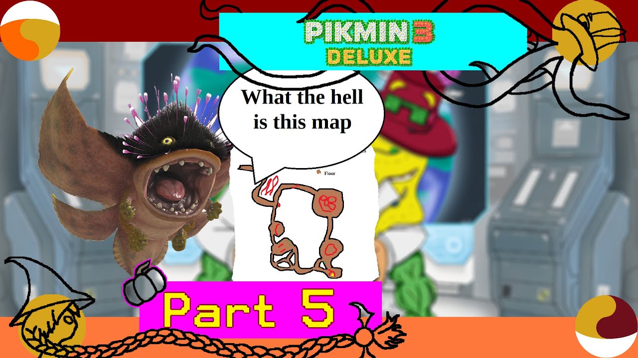 Pikmin 3: Giant Ghost Moth! - Grin Brothers