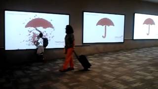 Travelers Ad At The Airport