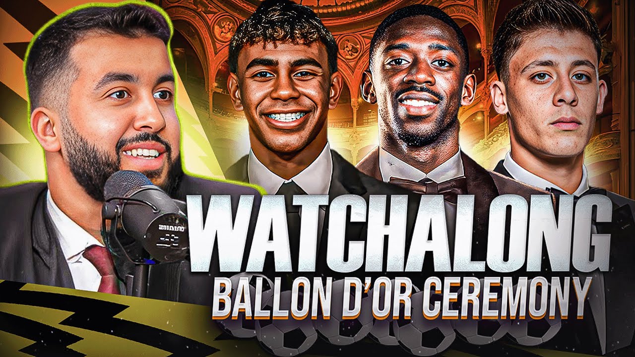 BALLON D'OR 2025 CEREMONY WATCHALONG!