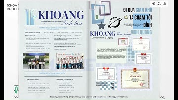 Thiết kế sách Brochure Khoa Toán-tin
